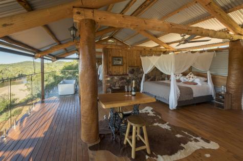 Inside Villa bedroom
 - Gilberton Outback Retreat
