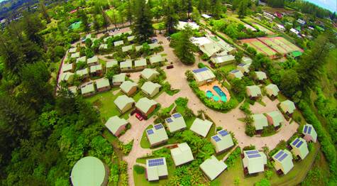 Aerial View - Governor's Lodge Resort Hotel