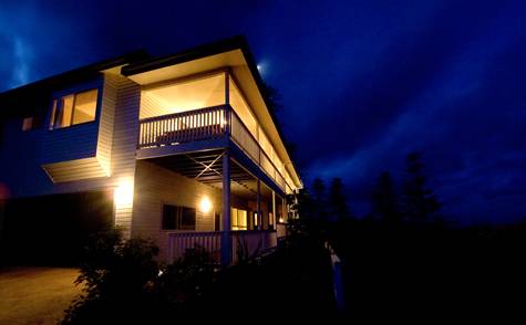 Exterior at Night - The White House