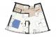 Sample floor plan 1 Bedroom Apartment - Hotel Grand Chancellor Townsville